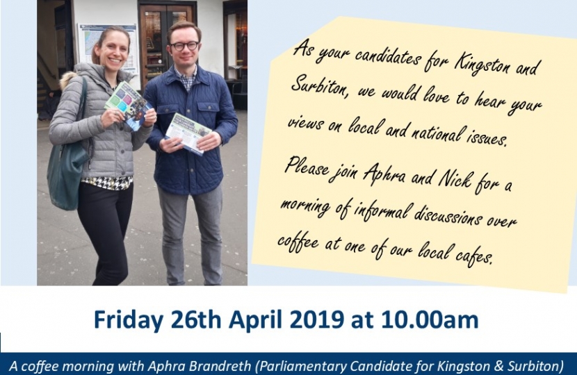 Coffee Morning Flyer