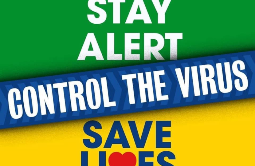 Stay Alert. Control the Virus. Save Lives.