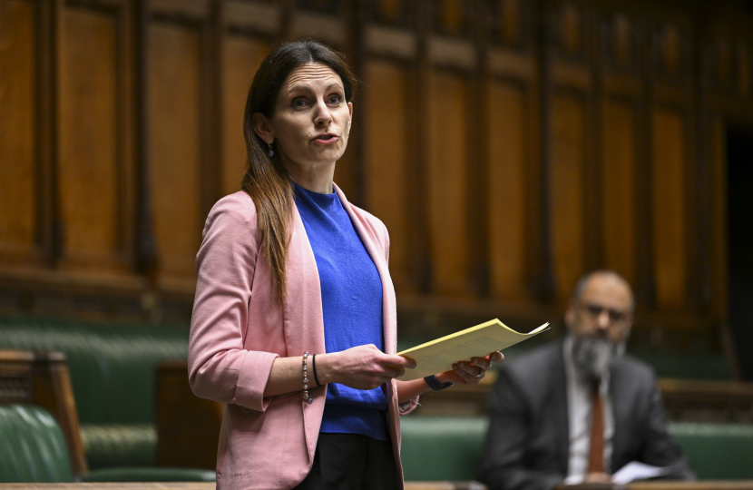 Aphra Brandreth MP in the House of Commons