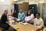 Aphra with volunteers from Grace Advocacy