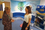 Aphra Brandreth MP at The Russett School, Weaverham