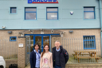 Aphra on a visit to Barlows