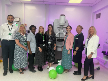 Aphra Brandreth MP opens the new mammography suite at The Grosvenor Hospital